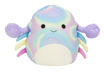 Picture of SQUISHMALLOW 16 CHRISTABEL THE PURPLE SWIRL CRAB